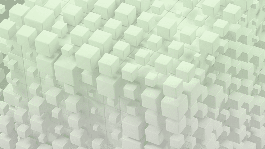 Abstract image of a cube.