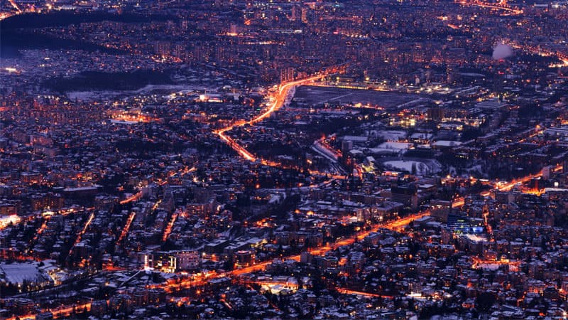 Sofia at night