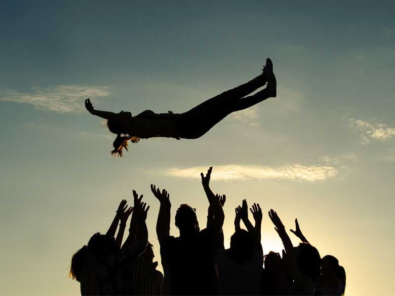 People in a trust circle