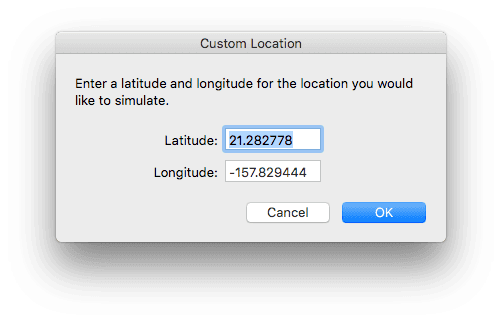 Latitude and longitude