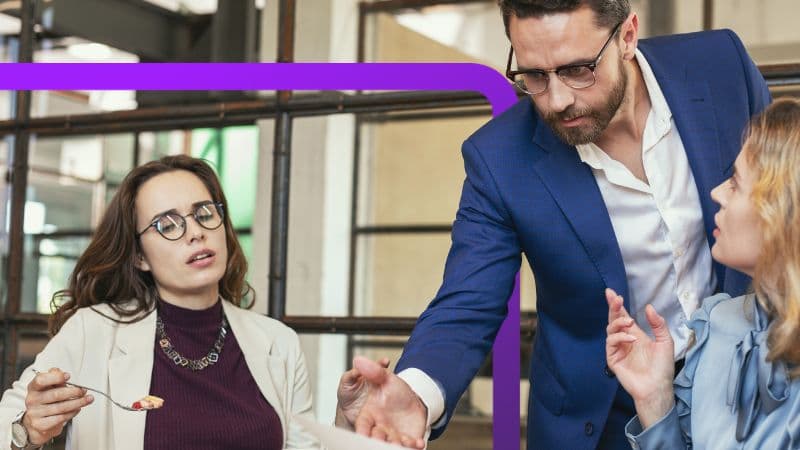 Fuel iX People discussing work