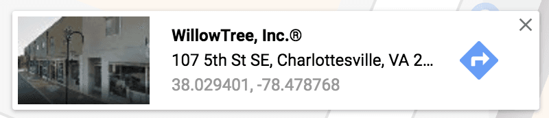 Sample address and location