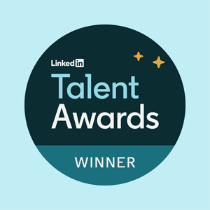 2026 LinkedIn Talent Awards Logo for AI Pioneer: Best Talent Acquisition