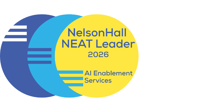 NelsonHall 2026 AI enablement badge