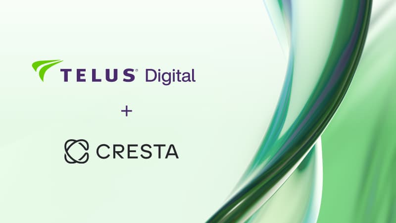 TELUS Digital partners with Cresta