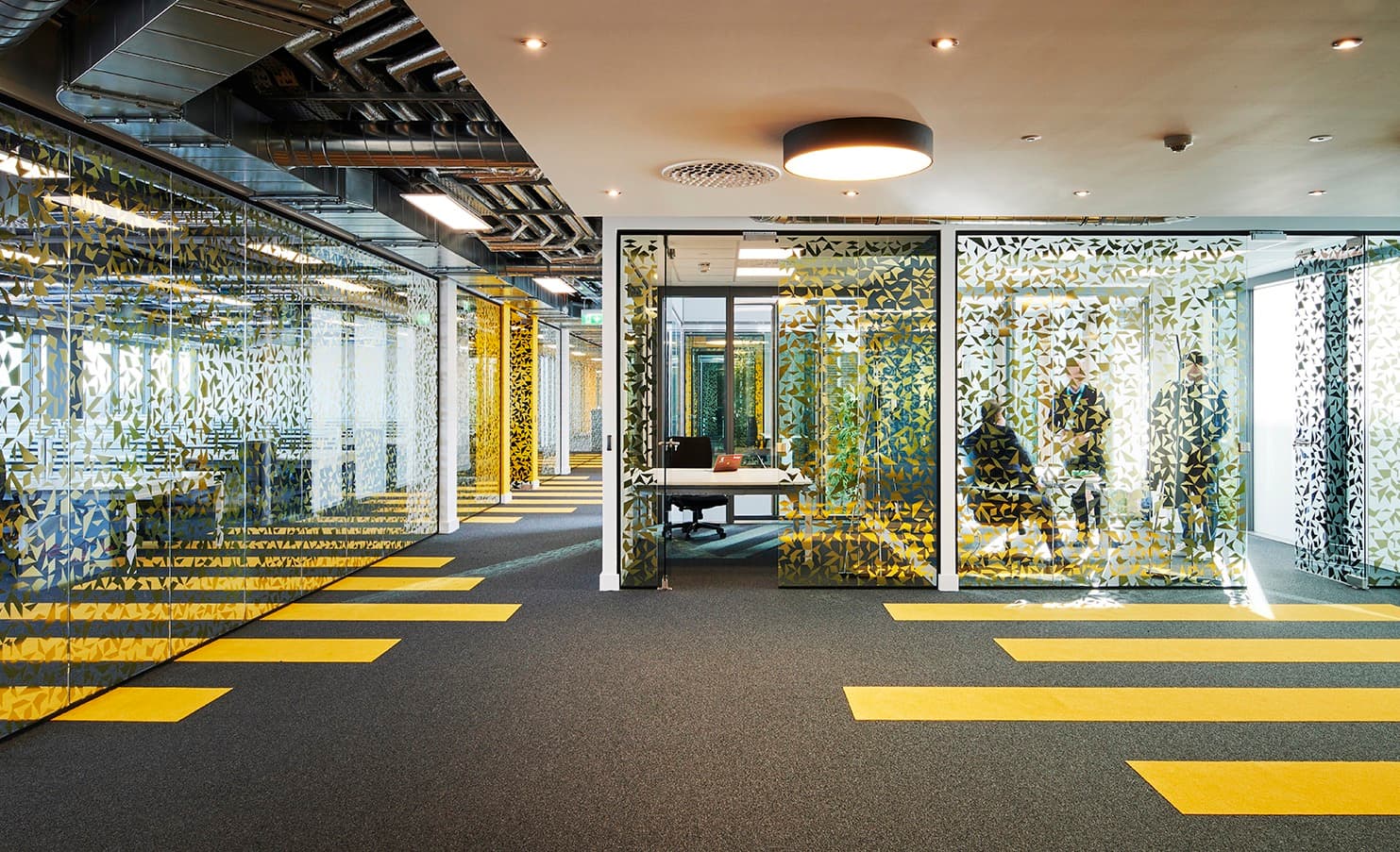 Photo of the inside of TELUS Digital offices in Dublin, Ireland