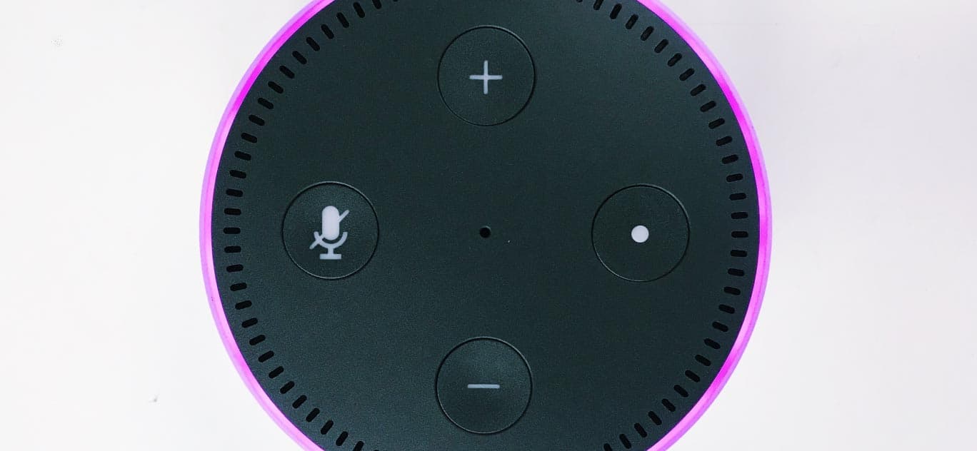 Picture of a voice assistant control interface
