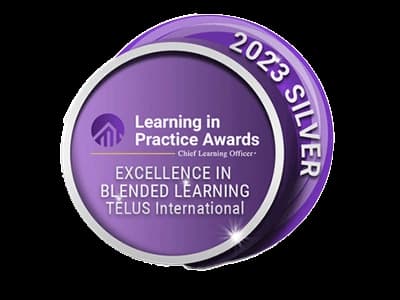 CLO 2023 Learning in Practice Award Silver logo.