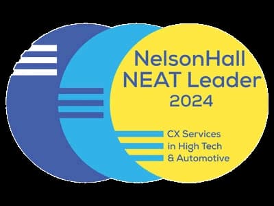 Award logo: NelsonHall Neat Leader 2024