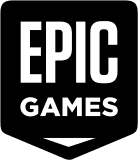 Partner logo black - epic games