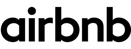 Partner logo black - airbnb